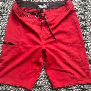 O'Neill Men's Bold Red Board Shorts